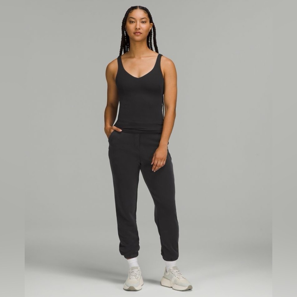 Lululemon Black Ribbed Micro-Modal Tank Top - Picture 2 of 12